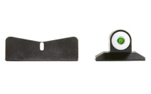 XS Sights, DXW Big Dot Tritium Front, White Stripe Express Rear, Fits FNS9,9C,9L,40L,FNX9, Green with White Outline, installation kit included FN-0001P-3