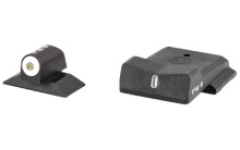 The XS DXT Big Dot night sight is the ultimate defensive sight set. Fits HK P30, P30SK, P45, P45C, VP9, & VP9SK. Precision machined in Fort Worth, TX, XS Sights feature a Big Dot Tritium front sight and express rear sight with a vertical tritium stripe f