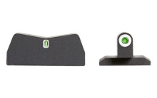 DXT Standard Dot Tritium Front, White Stripe Express Rear, Fits Ruger LC9, LC9s & LC380, Green with White Outline, Installation Kit Included RP-0009S-6