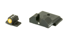F8 Night Sights,Fits S&W M&P Shield, Green with Orange Outline Front, Tritium Front/Rear SW-F028P-5