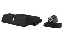 Standard Dot Tritium Front, White Stripe Rear, Express Sight Set, Fits S&W M&P 22, Green with White Outline SW-0025S-4