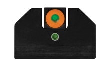 F8 Night Sight, Fits Walther PPS, Green with Orange Outline Front, Green Rear, Tritium Front/Rear WT-F005P-5