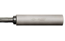Titanium Quick Detach Phantom, Rifle Suppressor, 5.56MM, 1/2x28, 6.8" Barrel,Titanium and Heat Treated Inconel 718, Natural Matte Finish YHM-3100-TI-28