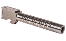 Dimpled Barrel, 9MM, For Glock 17 (Does Not Fit Gen5), Gray Finish BBL-17-D-GRY