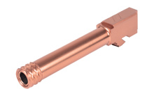 Pro Barrel, Threaded, 9MM, For Glock 19 (Gen1-5), Bronze Finish BBL-19-PRO-TH-BRZ