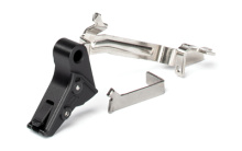 PRO Flat Trigger Bar Kit, For Gen 5 Glocks, Black w/ Black Safety, Includes Zev Pro Connector ZEV PRO FLAT TRIG BAR KIT G5 B/B