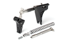 PRO Flat Drop-In Trigger, Ultimate Kit, Fits Glock 9MM Gen 4, Black w/ Black Safety FFT-PRO-ULT-4G9-B-B