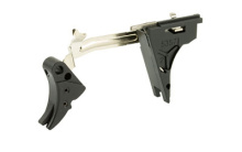 Fulcrum Drop in Trigger Kit, Adjustable 2-6 lbs,Fits Glock 40SW Gen 4, Black w/ Black Safety FUL-ADJ-DRP-4G40-B-B