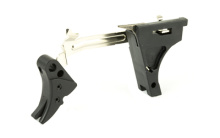 Fulcrum Drop in Trigger Kit, Adjustable 2-6 lbs, Fits Glock 9MM Gen 1-3, Black w/ Black Safety FUL-ADJ-DRP-9-B-B