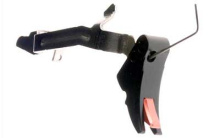 Fulcrum Drop-In Trigger Kit, Adjustable 2-6 lbs, Fits Glock 20/29 Gen 3, Black w/ Red Safety ZT-FUL-DRP-10-BR
