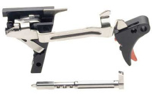 Fulcrum Ultimate Part  Kit, Adjustable 2-6 lbs, Fits Glock 21/30 Gen 1-3, Black w/ Red Safety ZT-FUL-ULT-45-BR
