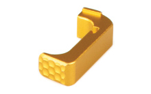 Extended Magazine Release, Fits 4th/5th Gen Small Frame Glocks, Gold Finish MR-SM-4G-G