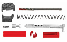 Zev Upper Parts Kit, 9MM, ZEV Skelotonized Firing Pin, ZEV PRO Firing Pin Spring, ZEV Polished FPS, ZEV FPS Lightened Spring, ZEV Aluminum Backplate, Extractor, Extractor Spring and Plunger PK-UPPER-9-PRO