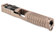 Enhanced Socom Co-witness RMR Cut w/Cover, Stripped Slide, For Gen 3 Glock 17, Flat Dark Earth Finish SLD-Z17-3G-ESOC-RMR-FDE