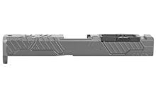 Orion Stripped Slide w/ RMR Cover Plate, Fits Glock 19 Gen 5, Gray Finish SLD-Z19-5G-ORION-RMR-GRY