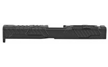 Orion Stripped Slide RMR w/Cover, For Glock 17 Gen 3, Slide, Black Finish SLD-Z17-3G-ORION-RMR-DLC