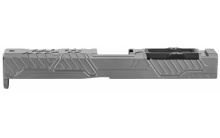 Orion Stripped Slide RMR w/Cover, For Glock 17 Gen 4, Gray Finish SLD-Z17-4G-ORION-RMR-GRY