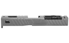Omen Stripped Slide RMR w/Cover, For Glock 19 Gen 3, Gray Finish SLD-Z19-3G-OMEN-RMR-GRY