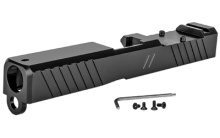 Duty Stripped Slide RMR w/ Cover, For Glock 19 Gen 3, Slide, Black Finish SLD-Z19-3G-DUTY-RMR-BLK
