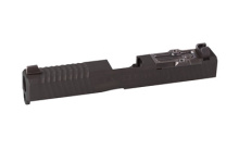Complete Slide, For Glock 17, Tri-lo Absolute Co-witness RMR Cut w/Cover, ZEV Striker, ZEV 3.5lb Striker Spring, ZEV FPS and Spring, Black Finish SLD.KIT-Z17-3G-TRI-RMR-CW.ABS-DLC