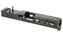 Stripped Slide, For Gen 3 Glock 19, Dragonfly Absolute Co-witness, Delta Point Pro (DPP) Cut, Black  Finish SLD-Z19-3G-DFLY-DPP-CW.ABS-DLC
