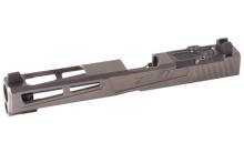 Prizefighter Absolute Co-witness RMR Cut w/Cover, Complete Slide, For Gen 3 Glock 34, Gray Finish SLD.KIT-Z34-3G-PRZF-RMR-CW.ABS-GRY