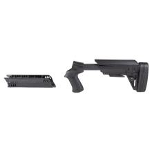 T3 Gen 2 Stock, Fits Mossber/Winchester/Remington 12 Gauge, Black, Includes Forend C.1.10.2008
