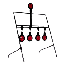 EZ Aim, Steel Deflector Resetting Spinner Target System, For ues with Rimfire .22 Cal, 15.75"x22.25" 15340