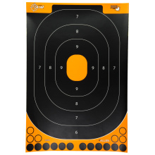 EZ AIM Adhesive, Silhouette, 12" x 18", 10 Pack, Black/Orange 1550110