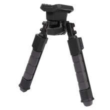 Helix Polymer Bipod, Bipod, Fits Stud Mount, Matte Finish, Black and Gray, Silicone Hand Placement Area 5201