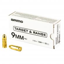 Ammo Inc. 9115FMJ-TR50 818778024292