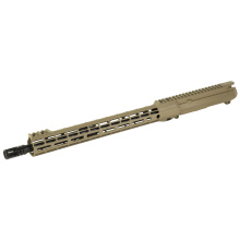 M4E1 AR15 Complete Upper, 223 Remington/556NATO, 16" Barrel, 1:7 Twist, ATLAS S-ONE Handguard, Mid Length Gas System, Cerakote Finish, Flat Dark Earth, Does Not Include BCG or Charging Handle APAR700315M7