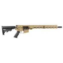 Guardian, Semi-Automatic Rifle, AR, 556 NATO/223 Remington, 16" 4150 Barrel, 15" MLOK Handguard, Cerakote Finish, Flat Dark Earth, Polymer Grip, APF M4 Stock, 1 Magazine, 30 Rounds RI282FDE
