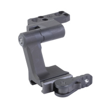 Magnifier Mount, 2.26" Height, Anodized Finish, Black, Fits Eotech Magnifiers MMH-EOT-226-RIGHT