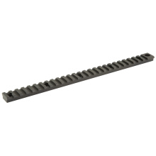 Rail Slider, Picatinny Rail M-Lok, 7 Slot, Fits M-LOK, Integrated QD Mount, Anodized Finish, Black RS-RAIL-7M