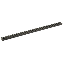 Rail Slider, Picatinny Rail M-Lok, 8 Slot, Fits M-LOK, Integrated QD Mount, Anodized Finish, Black RS-RAIL-8M