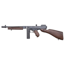1927A-1, Short Barreled Rifle, Semi-automatic, 45 ACP, 10.5" Barrel, Matte Finish, Black, Walnut Furniture, Adjustable Sights, 2 Magazines, (1)-20 Round Stick Magazine and (1)-50 Round Drum, Includes Carry Case T1SB50DH