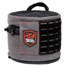 Ratchet Rest, Shooting Bag, Black and Gray, Front Bag, Large, Adjustable AVRSBL