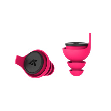 XP Reactor, Reactive Ear Plug, Pink, Includes Canister and (1) Pair Medium and (1) Pair Large Tips XPR-PM-L