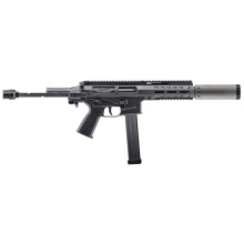 SPC45 SD, Semi-automatic Pistol, 45 ACP, 4.53" Barrel, Anodized Finish, Black, 25 Rounds, 1 Magazine, Includes Suppressor BT-500168-SD-KIT
