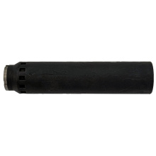 Stille 8.6, Suppressor, .338 Cal/8.6BLK, 8.7" Length, 1.75" Diameter, Titanium and Inconel Construction, Anodized Finish, Black, HUB Compatible, Includes 5/8X24 Direct Thread Adapter, 13.7oz Weight SD-145821
