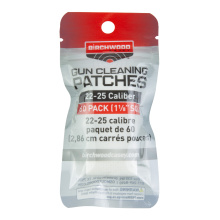 Patches, .22-.25 Caliber, 1 1/8" Square, 60 Pack BC-41161