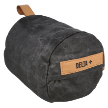 Steady Shot Delta, Large Heavyweight, Polymer Filled Shooting Bag, Waxed Canvas, Black, Zippered Access Pocket, Large Handle, Sling Loop, Carabine Loop BC-BAG-SSDLH