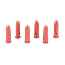 DURACAP Training Rounds, 22LR, Aluminum Construction, Anodized Finish, Red, 6 Pack BC-DCTR-22LR