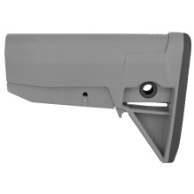BCMGUNFIGHTER MOD 0 Stock, Wolf Gray Finish BCM-GFS-MOD-0-WG