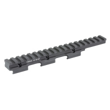 A/T 525-13x5 Optic Riser, Fits Picatinny, 7.25" Long, 0.525" Height, Anodized Finish, Black BCM-OR-AT-525-13X5