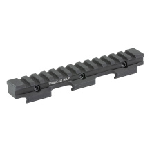 A/T 525-13 Optic Riser, Fits Picatinny, 5.75" Long, 0.525" Height, Anodized Finish, Black BCM-OR-AT-525-13