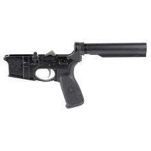 Bravo Company, Complete Lower Receiver, AR-15, Multi Caliber, Anodized Finish, Black, 7075 T6 Aluminum, Factory Cosmetic Blem BCMLRG-NO-STOCK-COSMOB