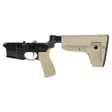 BCM, Semi-automatic, Complete Lower Receiver, 223 Remington, N/A, Flat Dark Earth, BCM MKS RMS-M1TO, N/A, BCM SOPMOD LRG-RMS-STK-MOD-1-SPMD-FDE
