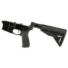 Bravo Company, Complete Lower Receiver, AR-15, Multi Caliber, Anodized Finish, Black, BCM MK2 Recoil Mitigation System, BCM MOD 3 Stock, 7075 T6 Aluminum, Factory Cosmetic Blem BCMLRG-RMS-STK-MOD-3-BLK-COSMO